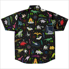 Load image into Gallery viewer, Personalized Dinogeddon Button-Up Shirt