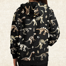 Load image into Gallery viewer, Personalized Name-O-Saurus Youth Hoodie