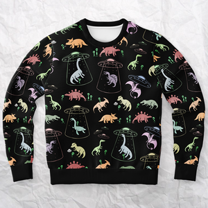 Personalized Dino Abduction Sweatshirt