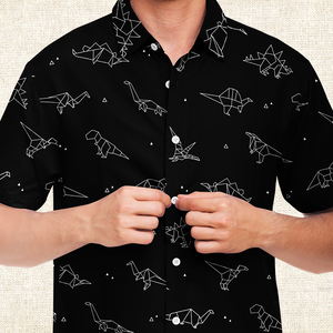 Personalized Dinogons Button-Up Shirt