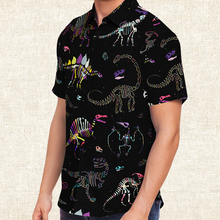 Load image into Gallery viewer, Personalized Fossil Fling Button-Up Shirt