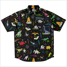 Load image into Gallery viewer, Personalized Dinogeddon Button-Up Shirt