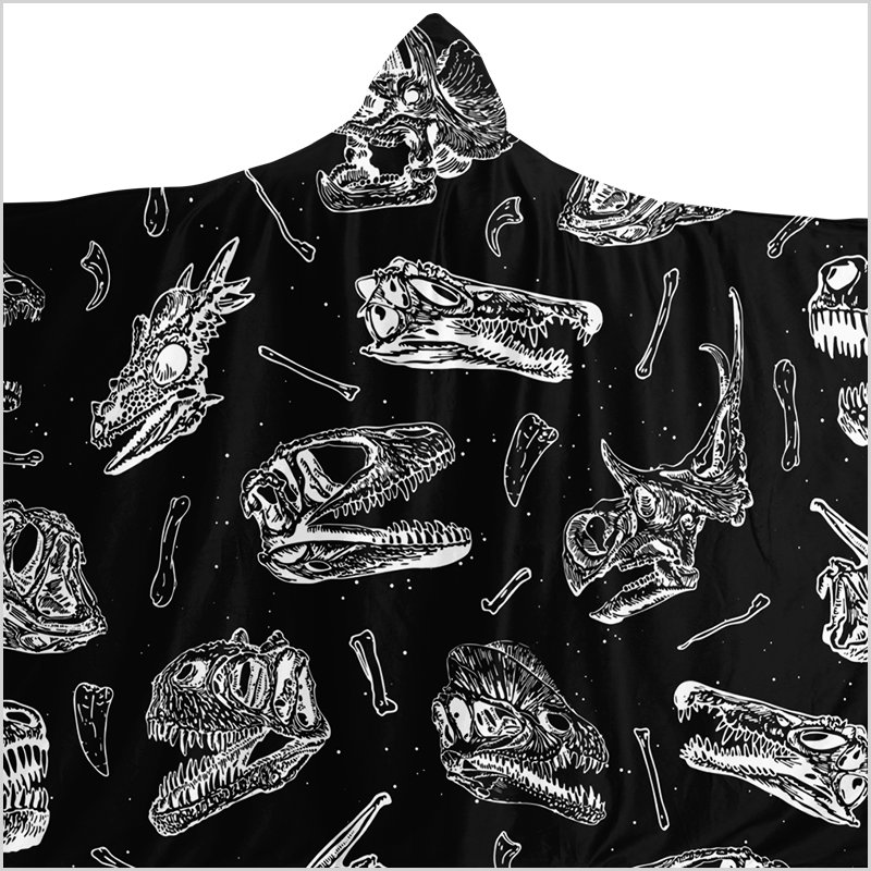 Personalized Serial Digger Hooded Blanket