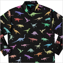 Load image into Gallery viewer, Personalized Dinomite Long Sleeve Button Shirt