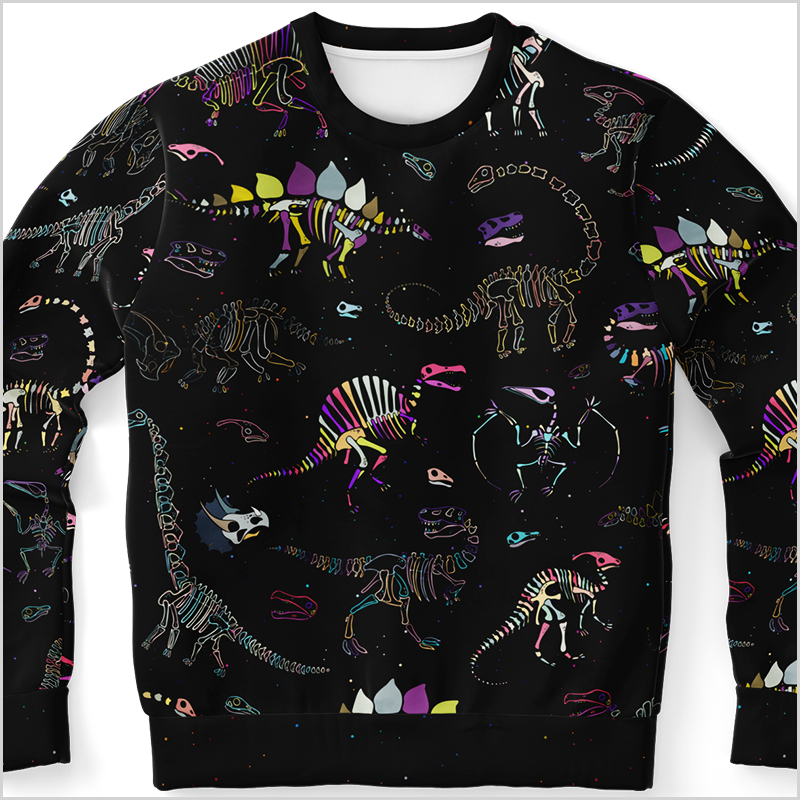 Personalized Fossil Fling Sweatshirt