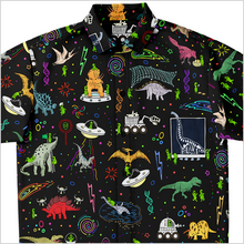 Load image into Gallery viewer, Personalized Dinogeddon Button-Up Shirt