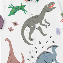 Load image into Gallery viewer, Personalized Gentle Dinos Button-Up Shirt