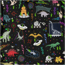 Load image into Gallery viewer, Personalized Dinogeddon Long Sleeve Button Shirt