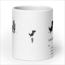 Load image into Gallery viewer, Personalized Offline Dino XL Mug