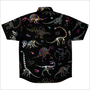 Personalized Fossil Fling Button-Up Shirt