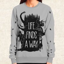 Load image into Gallery viewer, Life Finds A Way Sweatshirt