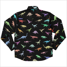 Load image into Gallery viewer, Personalized Dinomite Long Sleeve Button Shirt