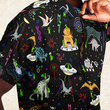 Load image into Gallery viewer, Personalized Dinogeddon Button-Up Shirt
