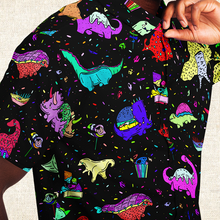 Load image into Gallery viewer, Personalized Chewrassic World Button-Up Shirt