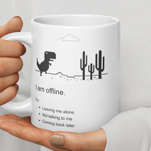 Load image into Gallery viewer, Personalized Offline Dino XL Mug