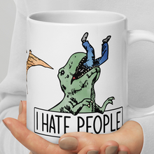 Load image into Gallery viewer, Dino Hate People XL Mug