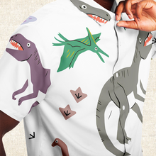 Load image into Gallery viewer, Personalized Gentle Dinos Button-Up Shirt