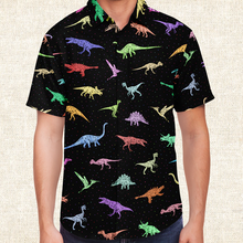Load image into Gallery viewer, Personalized Dinomite Button-Up Shirt