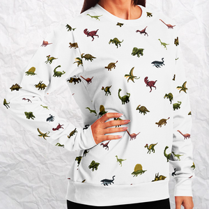 Personalized Pixelsaurs Sweatshirt