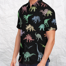 Load image into Gallery viewer, Personalized Dinotastic Button-Up Shirt