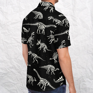 Personalized Diggin' Dinos Button-Up Shirt
