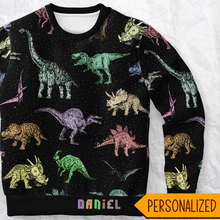Load image into Gallery viewer, Personalized Dinotastic Sweatshirt