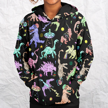 Load image into Gallery viewer, Personalized Dope Dinos Youth Hoodie