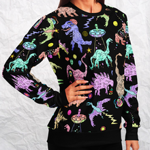 Load image into Gallery viewer, Personalized Dope Dinos Sweatshirt