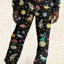 Load image into Gallery viewer, Personalized Interstellar Dinos Jumpsuit