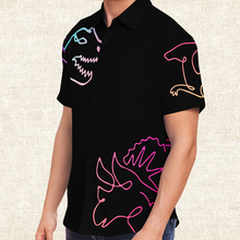 Load image into Gallery viewer, Personalized Dino Dazzle Button-Up Shirt