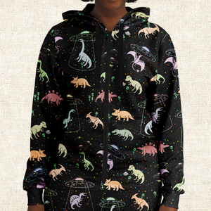 Personalized Dino Abduction Jumpsuit