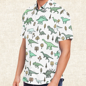 Personalized Dinodyssey Button-Up Shirt