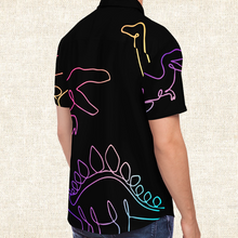 Load image into Gallery viewer, Personalized Dino Dazzle Button-Up Shirt