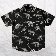 Load image into Gallery viewer, Personalized Diggin&#39; Dinos Button-Up Shirt