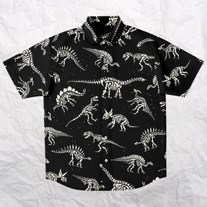 Personalized Diggin' Dinos Button-Up Shirt