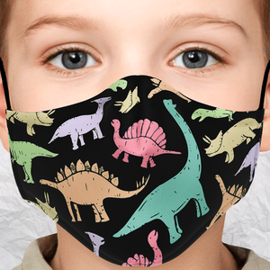 Personalized Dino Joy Face Mask
