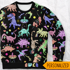 Personalized Dope Dinos Sweatshirt
