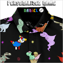 Load image into Gallery viewer, Personalized Multiverse of Rexes Button-Up Shirt