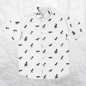 Personalized Olympian Rex Button-Up Shirt