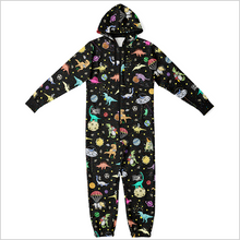 Load image into Gallery viewer, Personalized Interstellar Dinos Jumpsuit