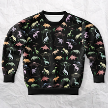 Load image into Gallery viewer, Personalized Dino Abduction Youth Sweatshirt