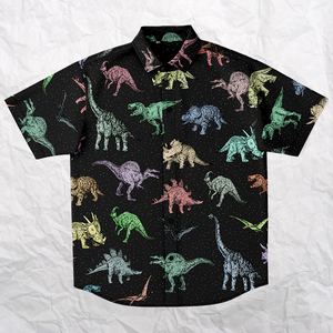 Personalized Dinotastic Button-Up Shirt