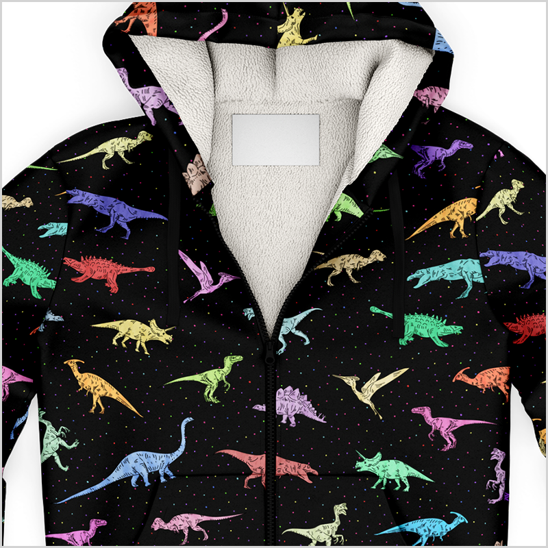 Personalized Dinomite Zip-Up Hoodie – Dinostuffs