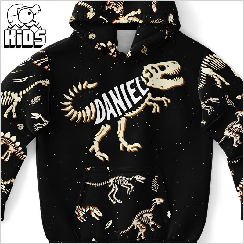 Personalized Name-O-Saurus Youth Hoodie