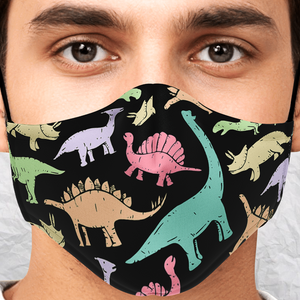Personalized Dino Joy Face Mask