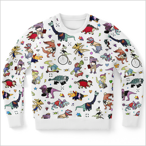 Personalized Dino Swag Sweatshirt