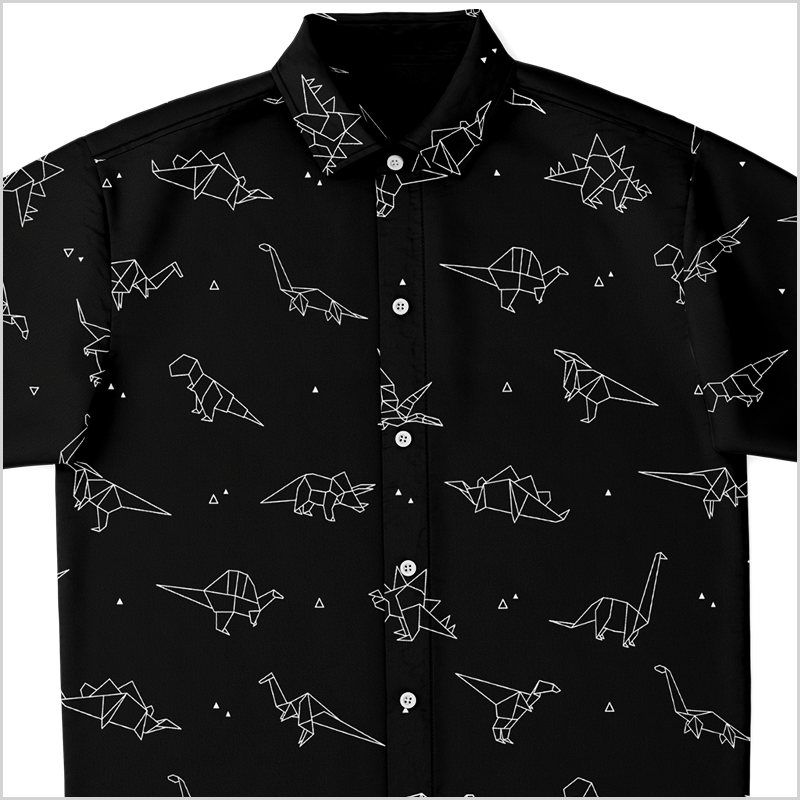 Personalized Dinogons Button-Up Shirt
