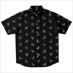 Personalized Dicons Button-Up Shirt