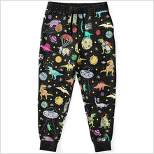 Load image into Gallery viewer, Personalized Interstellar Dinos Sweatpants