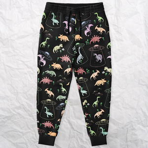Personalized Dino Abduction Sweatpants